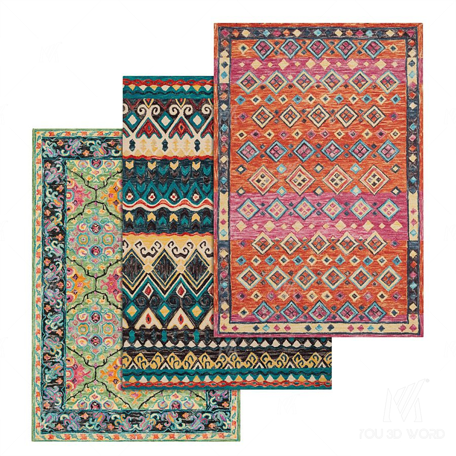 Set 42 carpets
